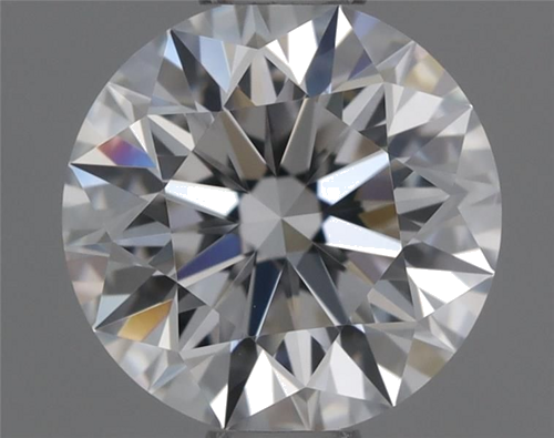 0.58 carat D-VVS2 Excellent cut Natūralus Round Deimantas (1)