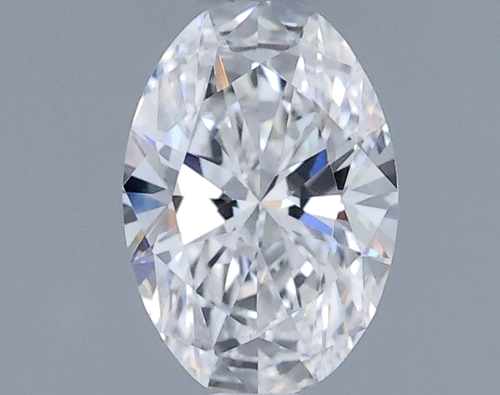 0.46 carat F-SI1 Natūralus Oval Deimantas (1)