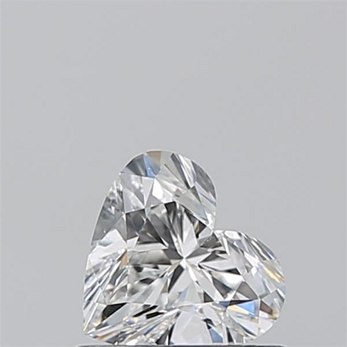 0.6 carat F-SI1 Natūralus Heart Deimantas (1)