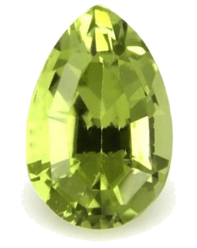 0.39 carat GREEN Pear Tourmaline (1)