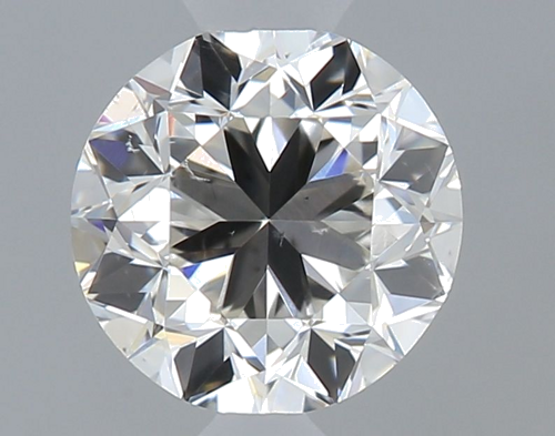 0.5 carat I-SI1 GD cut Natūralus Round Deimantas (1)
