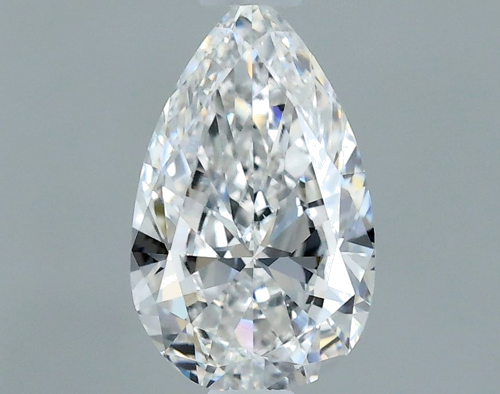 0.49 carat E-VS1 Natūralus Pear Deimantas (1)