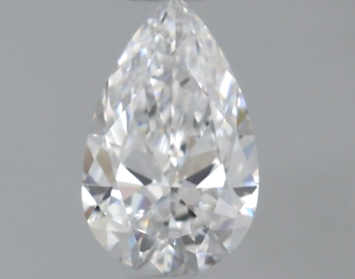 0.3 carat E-VS1 Natūralus Pear Deimantas (1)
