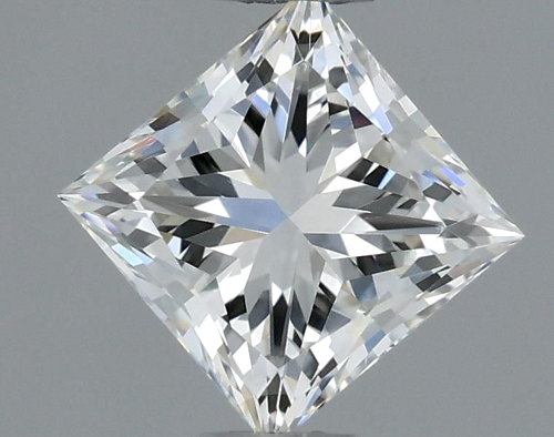 0.46 carat H-VS1 Natūralus Princess Deimantas (1)