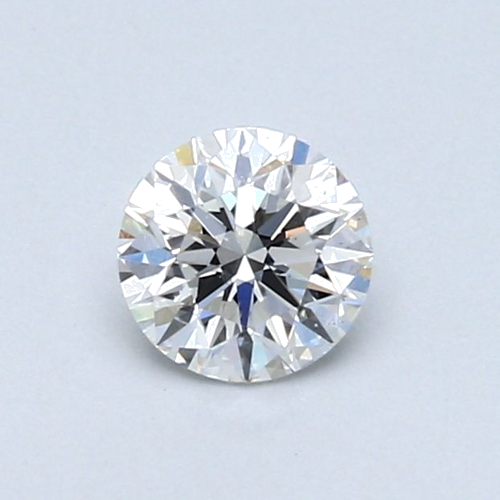 0.48 carat F-SI1 Very Good cut Natūralus Round Deimantas (1)