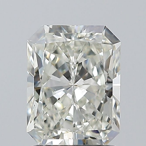 1.5 carat J-SI2 Natūralus Radiant Deimantas (1)