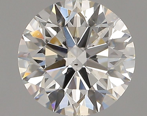 0.88 carat I-SI1 Excellent cut Natūralus Round Deimantas (1)