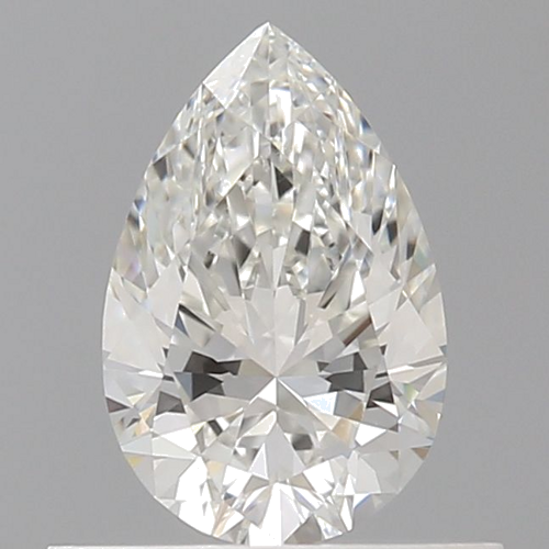 0.5 carat H-VVS1 Natūralus Pear Deimantas (1)