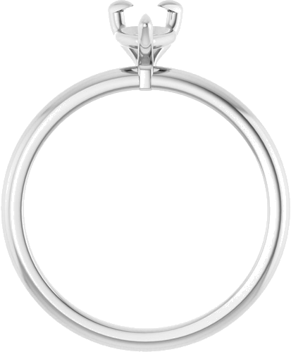 Sužadėtuvių Žiedas „Solitaire“ 585 Baltojo Aukso Pear Shape 7mm x 5mm (2)