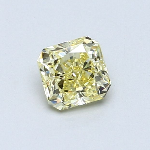 0.56 carat Fancy Intense Yellow-VS1 Natūralus Radiant Deimantas (1)