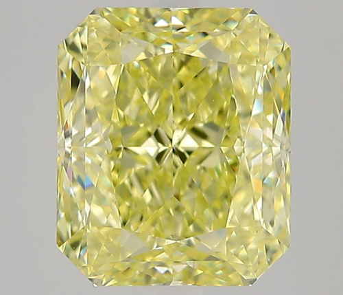 2.51 carat Fancy Yellow-VVS2 Natūralus Radiant Deimantas (1)