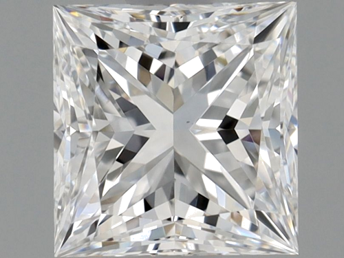 0.7 carat D-VS1 Natūralus Princess Deimantas (1)