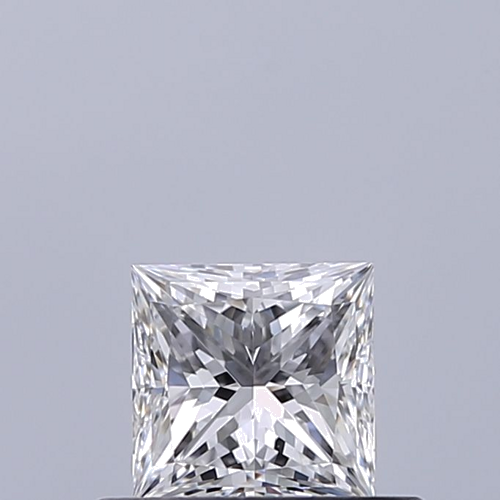 0.43 carat D-VVS1 Natūralus Princess Deimantas (1)