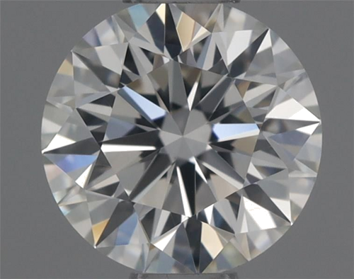 0.44 carat H-VVS1 Excellent cut Natūralus Round Deimantas (1)