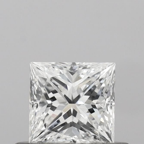 0.4 carat E-VVS2 Natūralus Princess Deimantas (1)