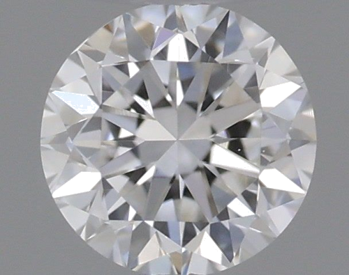 0.19 carat F-VVS2 GD cut Natūralus Round Deimantas (1)