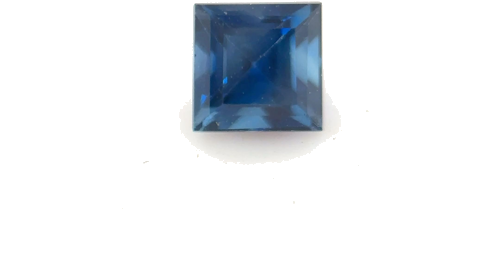 0.59 carat BLUE Square Safyras (1)