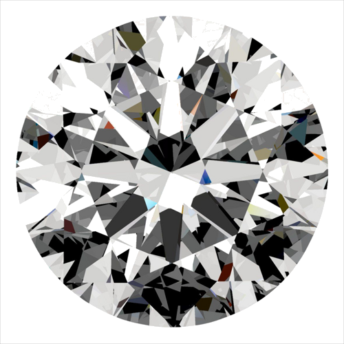 0.3 carat E-VS2 Very Good cut Natūralus Round Deimantas (1)