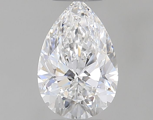 0.4 carat E-VVS1 Natūralus Pear Deimantas (1)