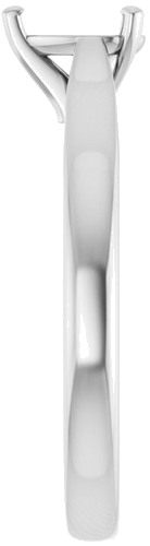 Sužadėtuvių Žiedas „Solitaire“ 417 Baltojo Aukso Pear Shape 6mm x 4mm (4)