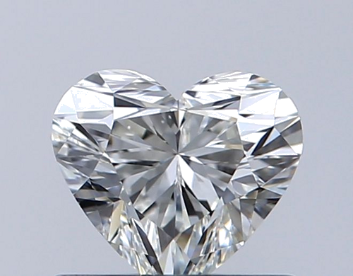 0.51 carat I-VS2 Natūralus Heart Deimantas (1)
