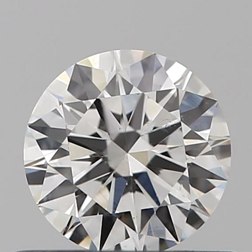 0.45 carat F-SI1 Excellent cut Natūralus Round Deimantas (1)