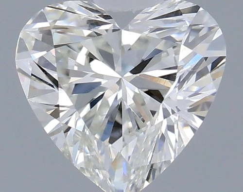 0.37 carat I-VS2 Natūralus Heart Deimantas (1)