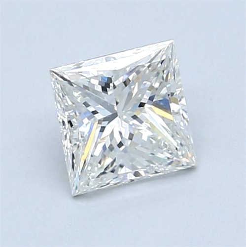 0.96 carat G-VS2 Natūralus Princess Deimantas (1)