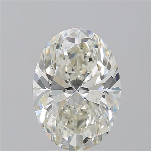 4.05 carat K-IF Natūralus Oval Deimantas (1)