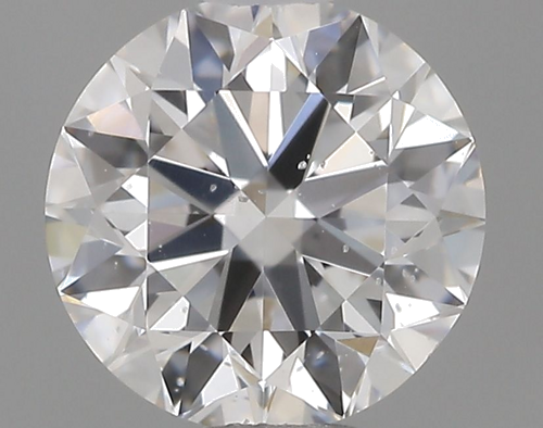 0.5 carat D-SI2 Very Good cut Natūralus Round Deimantas (1)