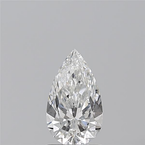 1.02 carat F-SI2 Natūralus Pear Deimantas (1)