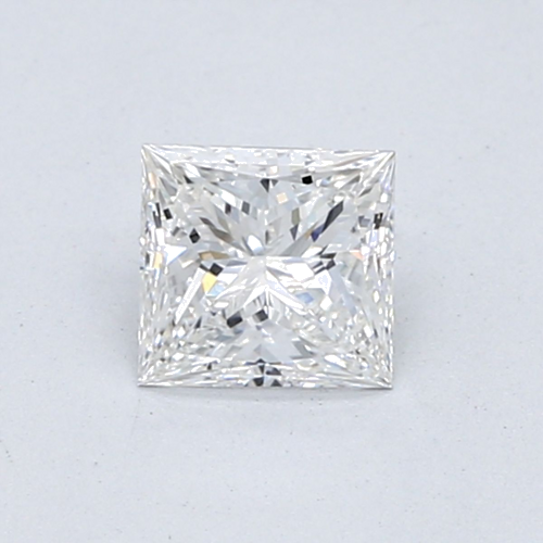 0.65 carat E-SI1 Natūralus Princess Deimantas (1)