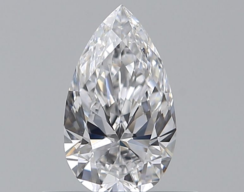 0.4 carat D-VVS1 Natūralus Pear Deimantas (1)