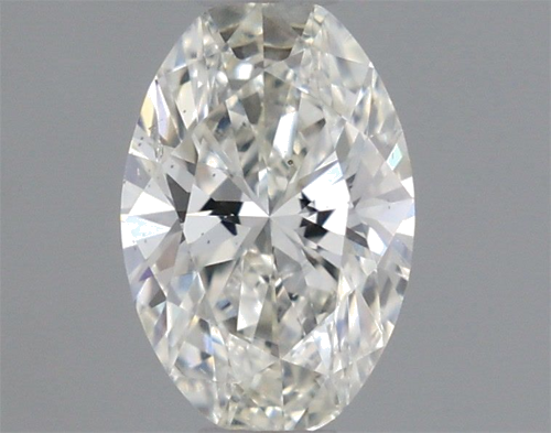 0.5 carat I-SI1 Natūralus Oval Deimantas (1)