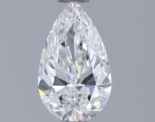 0.65 carat E-VVS1 Natūralus Pear Deimantas (1)