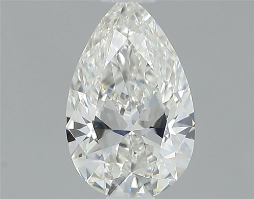 0.52 carat G-VS2 Natūralus Pear Deimantas (1)