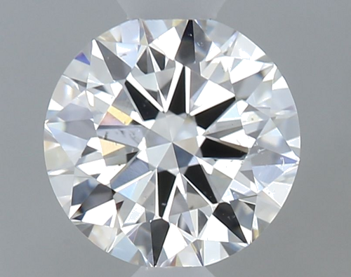 0.5 carat F-SI1 Excellent cut Natūralus Round Deimantas (1)
