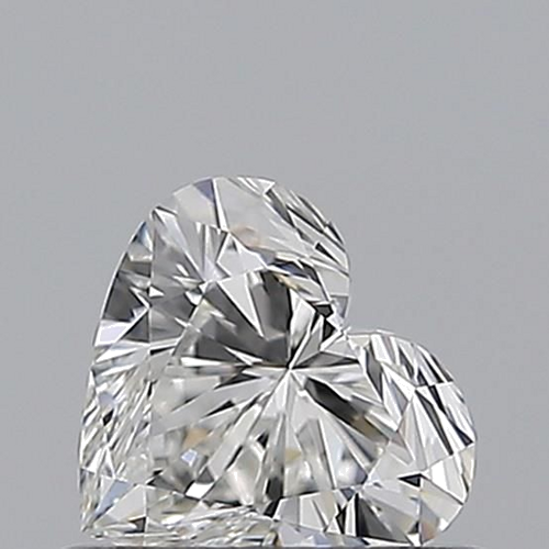 0.5 carat F-VS1 Natūralus Heart Deimantas (1)