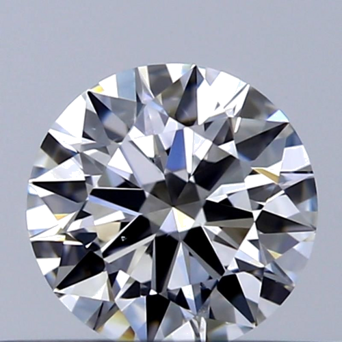 0.32 carat F-SI1 Excellent cut Natūralus Round Deimantas (1)