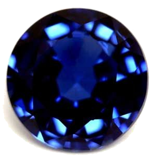 0.59 carat BLUE Round Safyras (1)