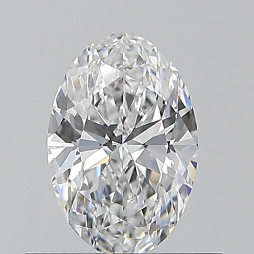 0.5 carat D-VVS2 Natūralus Oval Deimantas (1)