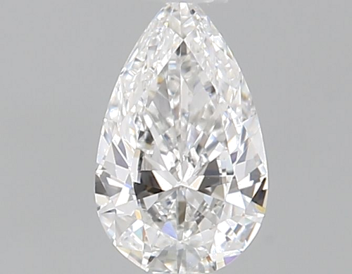 0.28 carat E-VVS1 Natūralus Pear Deimantas (1)