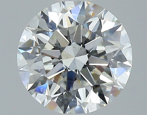 1.54 carat G-SI1 Excellent cut Natūralus Round Deimantas (1)