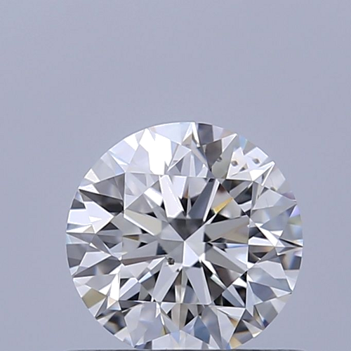 0.52 carat D-SI1 Excellent cut Natūralus Round Deimantas (1)