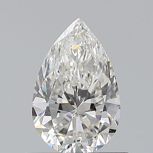 0.7 carat H-VS2 Natūralus Pear Deimantas (1)