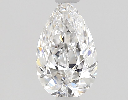 0.52 carat D-FL Natūralus Pear Deimantas (1)