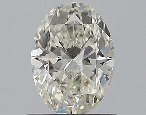 0.71 carat J-SI1 Natūralus Oval Deimantas (1)