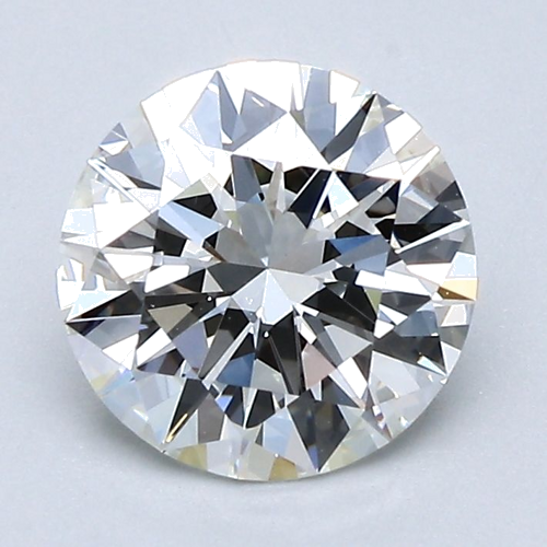 1.54 carat H-VVS2 Very Good cut Natūralus Round Deimantas (1)