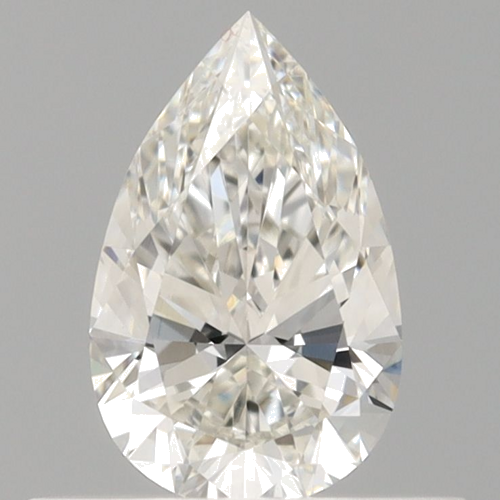 0.44 carat I-VVS1 Natūralus Pear Deimantas (1)