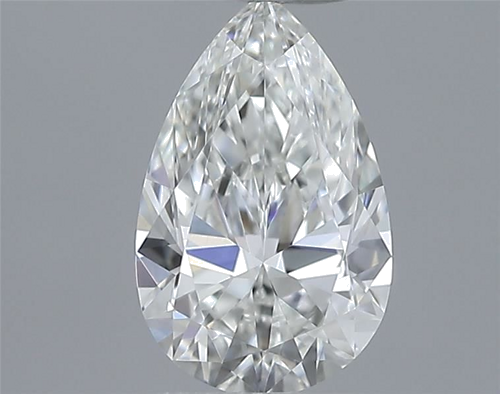 0.41 carat G-VVS2 Natūralus Pear Deimantas (1)